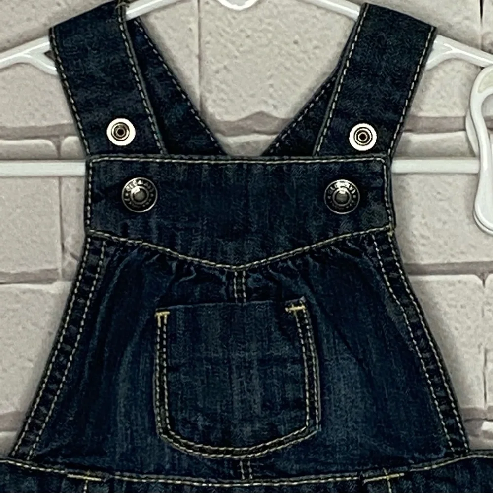 Old Navy Baby Girl Ruffle Bottom Overall Skirt